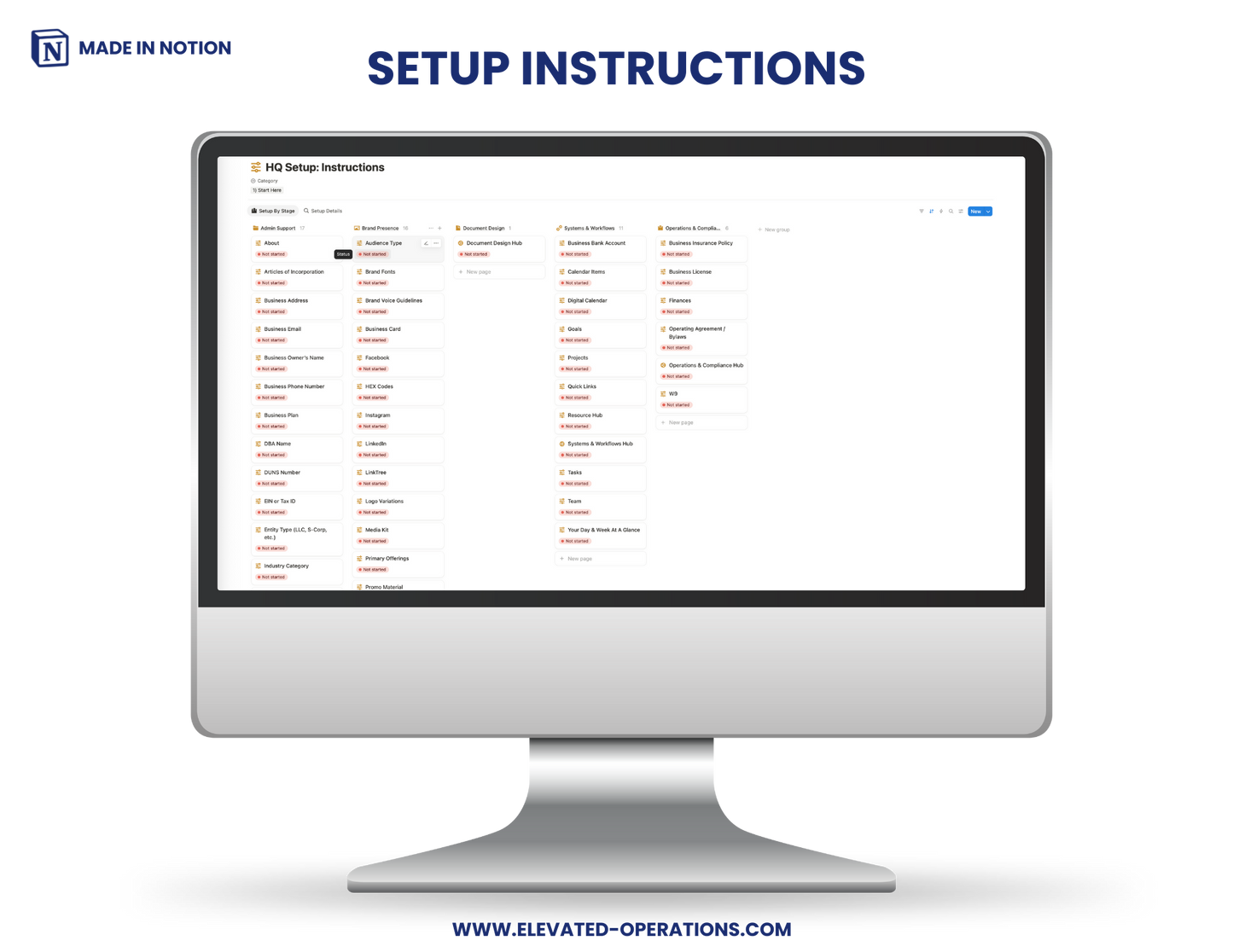 Elevated HQ: Business OS