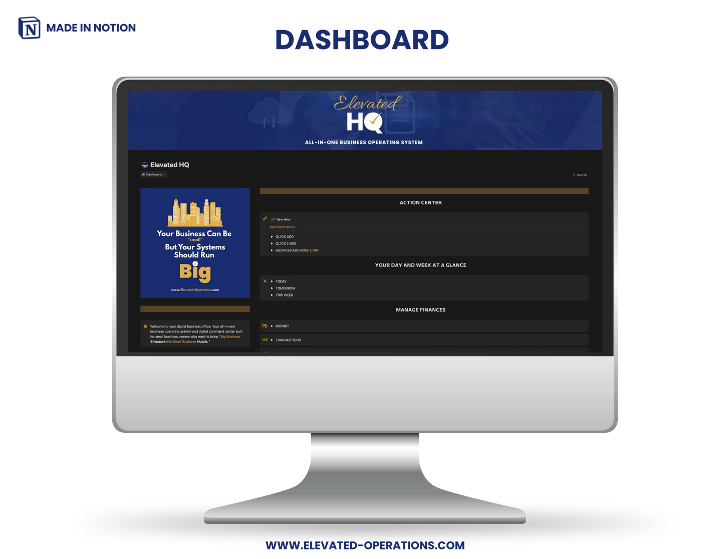 Elevated HQ: Business OS